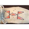 Image 4 : Beaded Moccasins from Flathead Reservation in Montana- 10"L