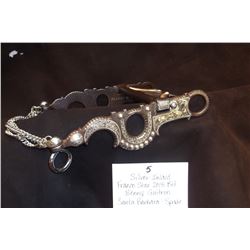 Silver Inlaid Franco Star 2015 Bit- Benny Guitron- Santa Barbara- Spade