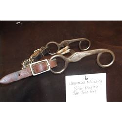 Unmarked McChesney Silver Overlaid San Jose Port Bit