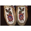 Image 3 : Beaded Plateau Moccasins- 11.5"L x 4"W