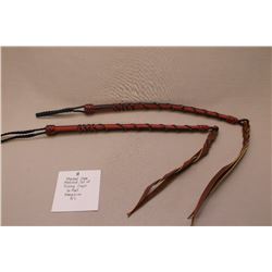 Marked JWK Matched Set of Riding Crops- 16 Plait- Kangaroo- 16"L