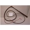 Image 1 : Unmarked Kangaroo Stock Whip- 16 Plait- 9'L