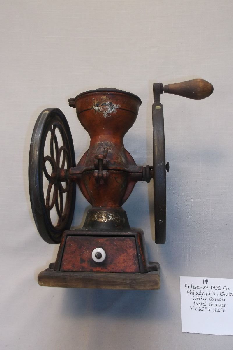 Enterprise MFG. Co. Philadephia, PA. USA Coffee Grinder Metal Drawer