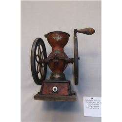 Enterprise MFG. Co. Philadephia, PA.- USA Coffee Grinder- Metal Drawer- 6" X 6.5" X 12.5"H