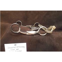 Unmarked McChesney Silver and Copper Overlaid Stork Bit- High Port