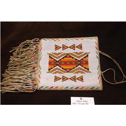 Beaded Modoc Ladies Carrying Bag- 18" X 10"- With Handles