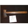 Image 1 : Unmarked Ron Paul Hatchet- Dave Theriault Etched on Head- Handle 13.5"- Head 4.5"