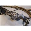 Image 6 : GS Garcia- Elko, Nev. Silver Inlaid Bit- Carmel Cheek- Spade- Rein Chains- Old Headstall with Nickel