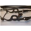 Image 6 : Garcia Nickel Inlaid Bit- Santa Barbara Cheek- Salinas Mouth- Rein Chains- One Ear Headstall with Ni