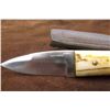Image 5 : Skaggs Bone Handle Knife- Overall 7"- Blade 3"- Sheath