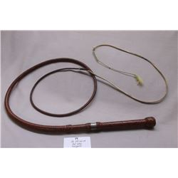AG 053 and LM Bull Whip- Kangaroo 6'- 4 Plait