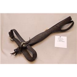 Hamley Co.- Portland OR. Headstall- 2 Nickel Conchos