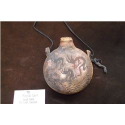 Rhonda Clark Hand Made Pit Fired Canteen