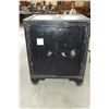 Image 1 : Old Safe With Combination- Works- Double Doors Inside and Out- On Wheels- 36"W X 29"D X 45"H