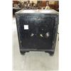 Image 1 : Old Safe With Combination- Works- Double Doors Inside and Out- On Wheels- 36"W X 29"D X 45"H