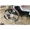 Image 8 : International Harvester Manure Spreader- Iron Wheels- Works