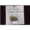 Image 1 : 1/4 Troy Ounce Alaskan Placer Gold