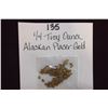Image 1 : 1/4 Troy Ounce Alaskan Placer Gold