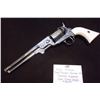Image 1 : FLLI Pietta Black Powder Revolver- .44- Stainless- Engraved- Faux Ivory Grips- #491002