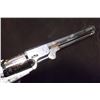 Image 4 : FLLI Pietta Black Powder Revolver- .44- Stainless- Engraved- Faux Ivory Grips- #491002