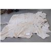 Image 1 : Scottish Highlander Steer Hide- Tanned- Tail- 81"L X 78"W