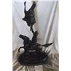 Image 1 : "The Buffalo Signal" By Frederic Remington- Bronze- Signed- Founder Authorized- Edition # 77-300- Ba