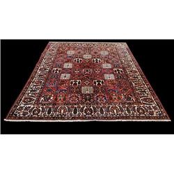 Beautiful traditional seasonal Bakhtiari tribal Rug