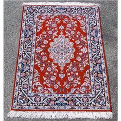 Gorgeously designed Persian Isfahan with Silk