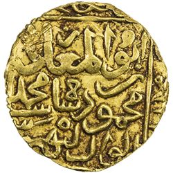KULBARGA (BAHMANIDS): Mahmud Shah, 1482-1518, AV tanka (11.04g), Muhammadabad, ND, EF