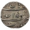 Image 2 : MUGHAL: Azam Shah, 1707, AR 1/2 rupee (5.70g), Surat, AH1119 year one (ahad). EF