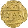Image 1 : MUGHAL: Muhammad Shah, 1719-1748, AV mohur, Khujista Bunyad, year 10. NGC MS64
