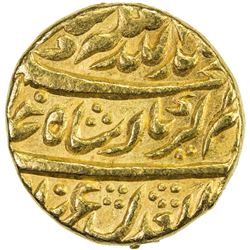 MUGHAL: Alamgir II, 1754-1759, AV mohur (10.81g), Shahjahanabad, year 3. VF-EF