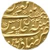Image 2 : MYSORE: Haidar Ali, 1761-1782, AV mohur (10.93g), Bahadur Patan, AH119(7) year 20, NGC graded MS64