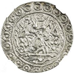 TRIPURA: Yaso Manikya, 1600-1626, AR tanka, SE1522. NGC AU55