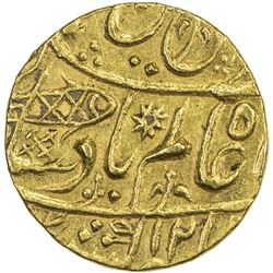 BENGAL PRESIDENCY: AV mohur (10.85g), Muhammadabad Benares, AH121(3) year 41. EF
