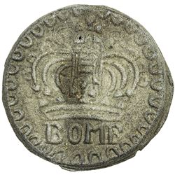 BOMBAY PRESIDENCY: tutenag 2 pice (30.32g), Bombay, ND. EF