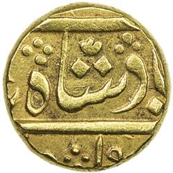 BOMBAY PRESIDENCY: AV mohur (11.66g), "Surat", year 4(6). VF