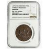 Image 3 : BOMBAY PRESIDENCY: AE 2 pice, [Soho mint], 1804//AH1219. NGC PF65