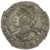 Image 1 : GOA: Maria II, 1834-1853, AR rupia, 1839. NGC MS62