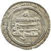Image 2 : ABBASID: al-Muhtadi, 869-870, AR dirham (2.92g), Isbahan, AH256. VF