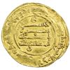 Image 2 : ABBASID: al-Muktafi, 902-908, AV dinar (4.04g), Hamadan, AH291. VF-EF