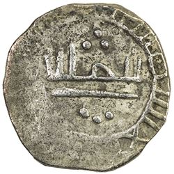 FATIMID: African imitation, 10th century, AR dirham (1.63g), NM, ND. VF