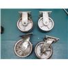 Image 2 : Albion 6" Casters, 2 Swivel, 2 Permanent