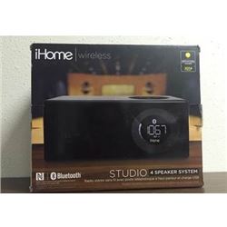 NEW IHOME BLUETOOTH STEREO EXECUTIVE MUSIC SYSTEM