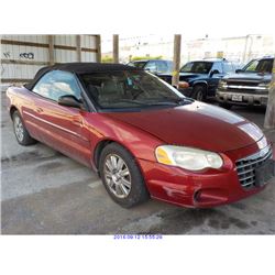 2004 - CHRYSLER SEBRING