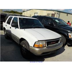 2000 - GMC JIMMY// REBUILT SALVAGE
