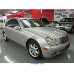 2002 - MERCEDES BENZ C320!