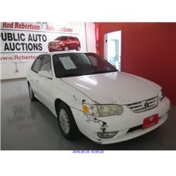 2001 - TOYOTA COROLLA!