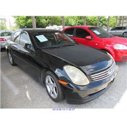 2003 - INFINITI G35
