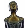 Image 4 : Ballerina Bronze Sculpture on black marble base